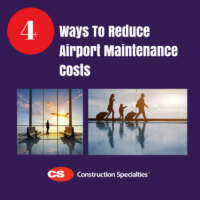 Quatro formas de reduzir os custos de manutenção em aeroportos