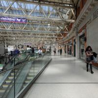 Cubrejuntas de expansión utilizado en la Estación Waterloo