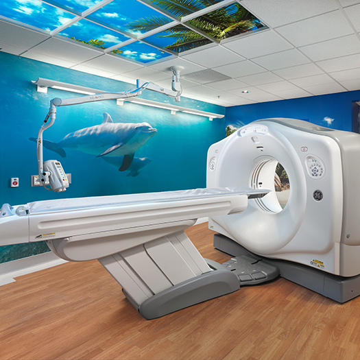 Decorative Wall Panels for Hospital CT Scanner Room