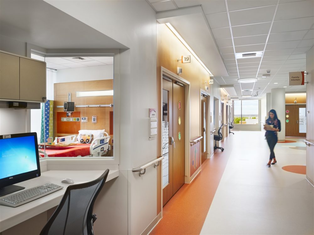 Custom Wall Protection For Children S Hospital Acrovyn By Design