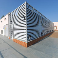 Screening Louvres at Nuffield Hospital Provide Essential Airflow