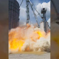 [Video] Esplosione da polveri in una fattoria nell'Indiana del Sud, Agosto 2017