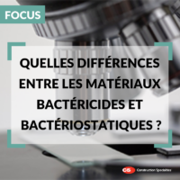 Bactericide or bacteriostatic? Update on the bacteriological actions of building materials
